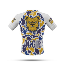 Load image into Gallery viewer, Dope Pedaler's MENS AGGIE CAMO Team Cut Cycling Jersey