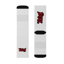 Load image into Gallery viewer, DOPE PEDAL &#39;FLIP DA SCRIPT&#39; Sublimation Socks