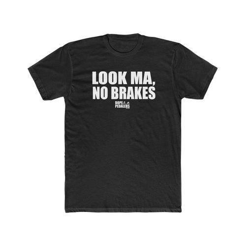 NO BRAKES Men's Cotton Crew Tee