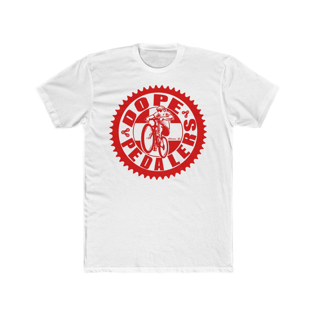 Dope Pedalers Logo Men's Cotton Crew Tee