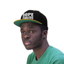 Load image into Gallery viewer, Dope Pedalers Unisex Flat Bill Hat
