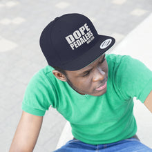 Load image into Gallery viewer, Dope Pedalers Unisex Flat Bill Hat