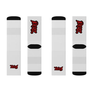DOPE PEDAL 'FLIP DA SCRIPT' Sublimation Socks