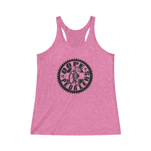 Dope Pedalers Women's Tri-Blend Racerback Tank