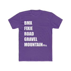 BIKE TYPE Men's Cotton Crew Tee