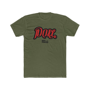 DOPE PEDALERS 'FLIP DA SCRIPT' Men's Cotton Crew Tee