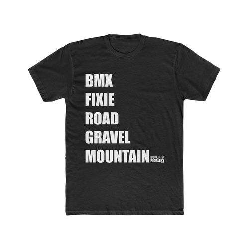 BIKE TYPE Men's Cotton Crew Tee