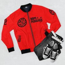 Load image into Gallery viewer, Dope Pedalers RED Bomber Jacket