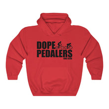 Load image into Gallery viewer, DOPE PEDALERS LOGO Unisex Heavy Blend™ Hooded Sweatshirt