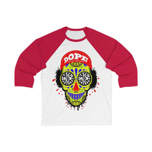 Load image into Gallery viewer, Dope Skulls Unisex 3/4 Sleeve Baseball Tee