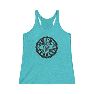 Dope Pedalers Women's Tri-Blend Racerback Tank
