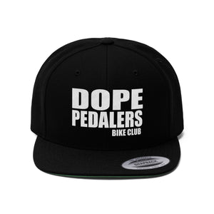 Dope Pedalers Unisex Flat Bill Hat