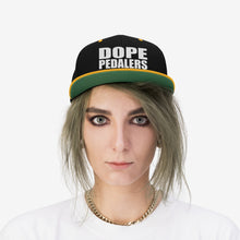 Load image into Gallery viewer, Dope Pedalers Unisex Flat Bill Hat