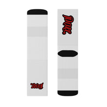 Load image into Gallery viewer, DOPE PEDAL &#39;FLIP DA SCRIPT&#39; Sublimation Socks