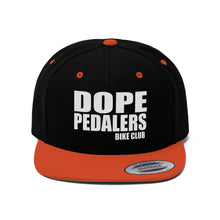Load image into Gallery viewer, Dope Pedalers Unisex Flat Bill Hat
