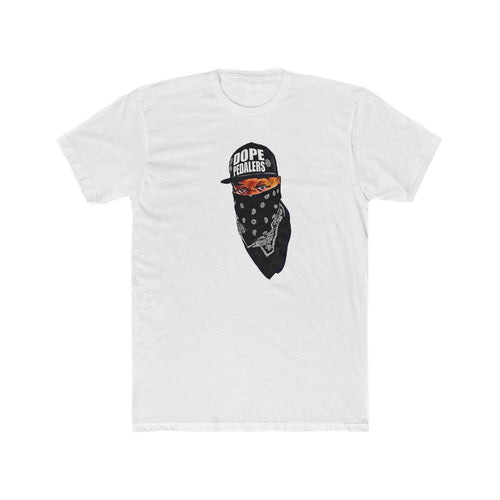 Dope Pedalers Mask On Men's Cotton Crew Tee