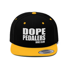 Load image into Gallery viewer, Dope Pedalers Unisex Flat Bill Hat