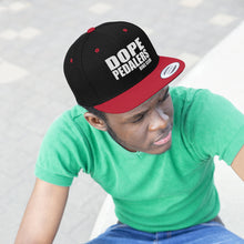 Load image into Gallery viewer, Dope Pedalers Unisex Flat Bill Hat