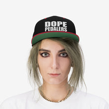 Load image into Gallery viewer, Dope Pedalers Unisex Flat Bill Hat
