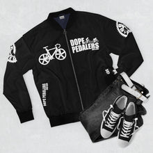 Load image into Gallery viewer, Men&#39;s BLACK Bomber Jacket