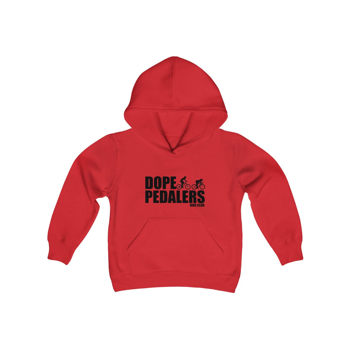 dope pedalers Dope Pedalers Lil Riders Logo Youth Heavy Blend Hooded Sweatshirt – Dope Pedalers Bike Club