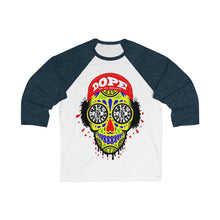 Load image into Gallery viewer, Dope Skulls Unisex 3/4 Sleeve Baseball Tee