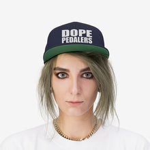 Load image into Gallery viewer, Dope Pedalers Unisex Flat Bill Hat