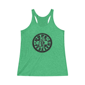 Dope Pedalers Women's Tri-Blend Racerback Tank