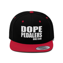 Load image into Gallery viewer, Dope Pedalers Unisex Flat Bill Hat