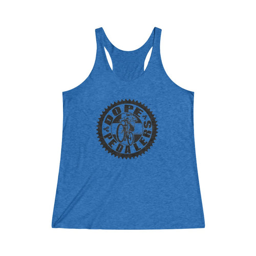 Dope Pedalers Women's Tri-Blend Racerback Tank