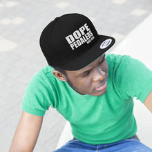 Load image into Gallery viewer, Dope Pedalers Unisex Flat Bill Hat