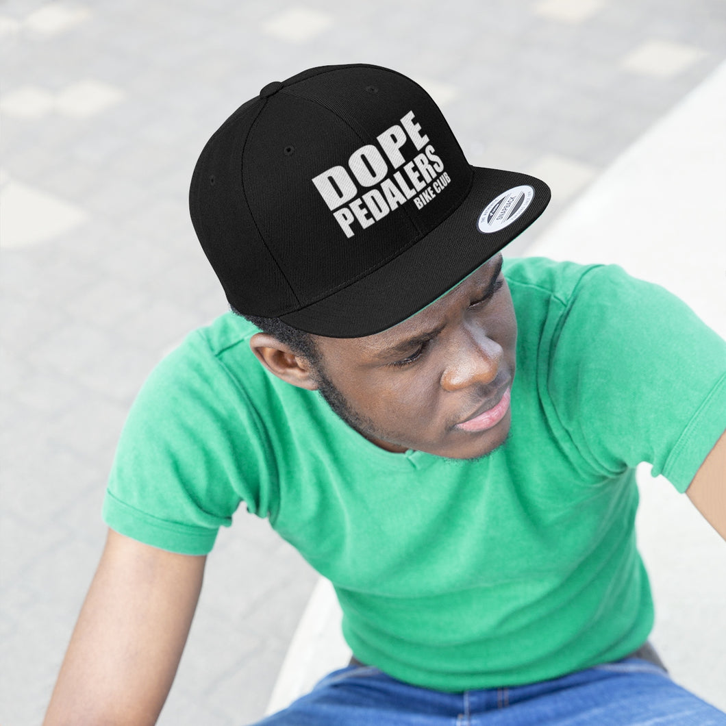 Dope Pedalers Unisex Flat Bill Hat