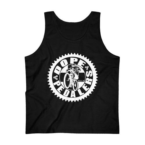 DP LOGO WHITE Men's Ultra Cotton Tank Top