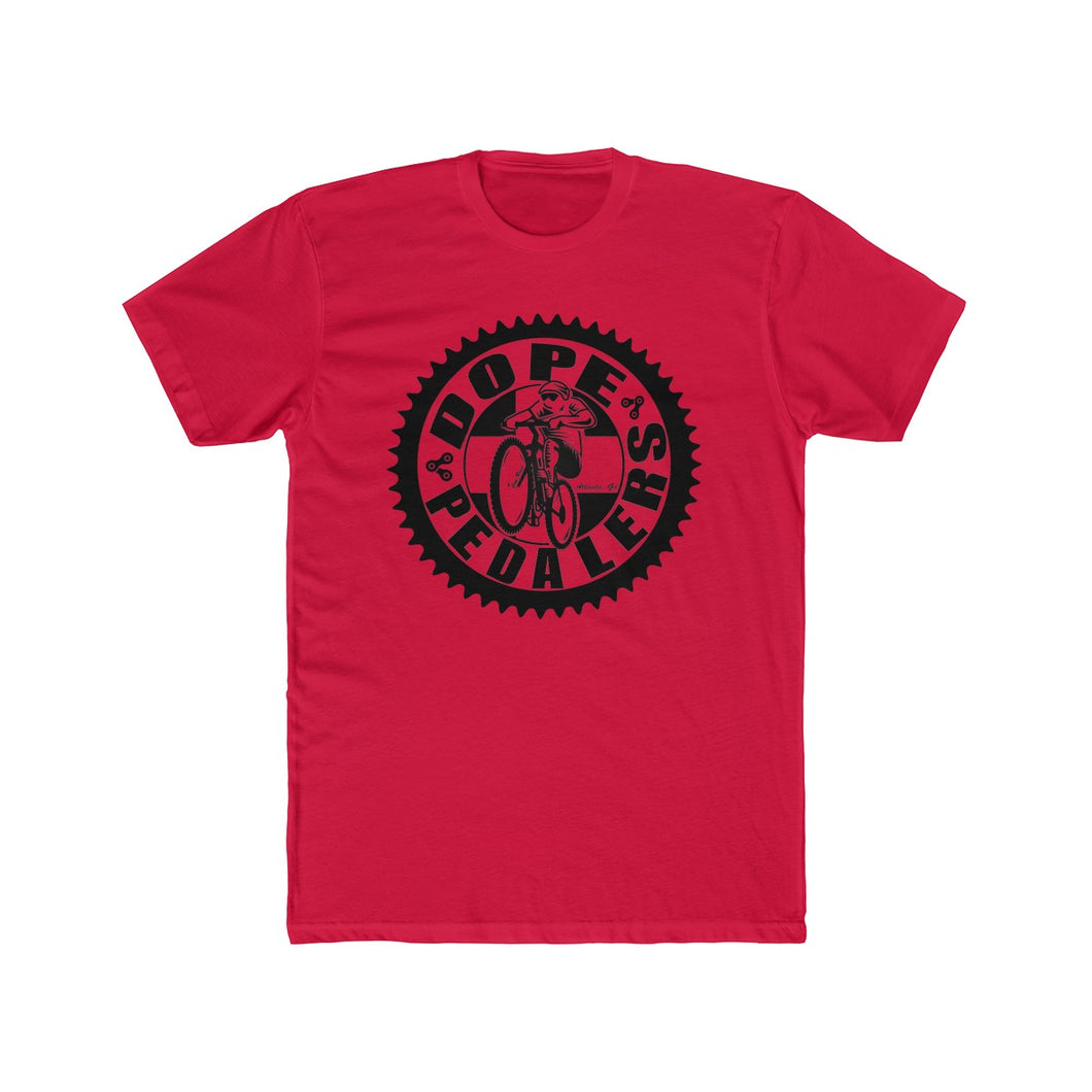 Dope Pedalers Logo Men's Cotton Crew Tee